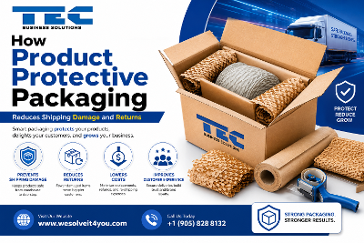 Reduce Shipping Damage with Smart Product Protective Packaging